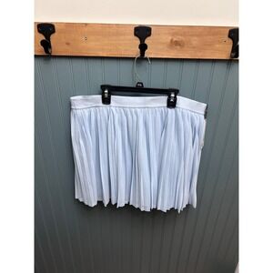 CALLA Womens‎ XXL Pale Blue Mesh Pleated Tennis Skort Undershorts Wicking UPF 50